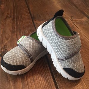 Grey toddler shoe